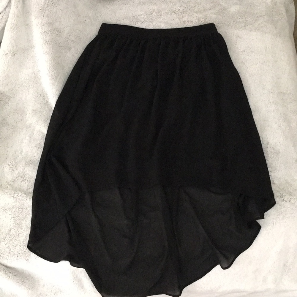 High low skirt